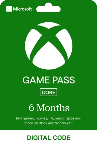 Xbox Game Pass Core 6 Months EU and UK