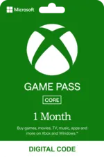 Xbox Game Pass Core 1 Month Xbox Live Key - Canada (97143)