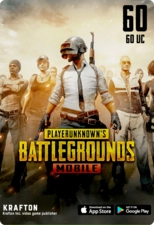 PUBG Mobile - 60 UC (Digital Code) -  for sale in Egypt from Games2Egypt