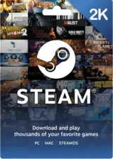 Steam Wallet Gift Card India 2000 INR -  for sale in Egypt from Games2Egypt