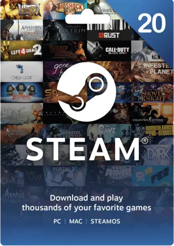 Steam Gift Card 20 LIRA Steam Key - TURKEY