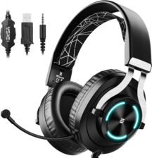 EKSA E3000 Wired Gaming Headset - Black  for sale in Egypt from Games2Egypt