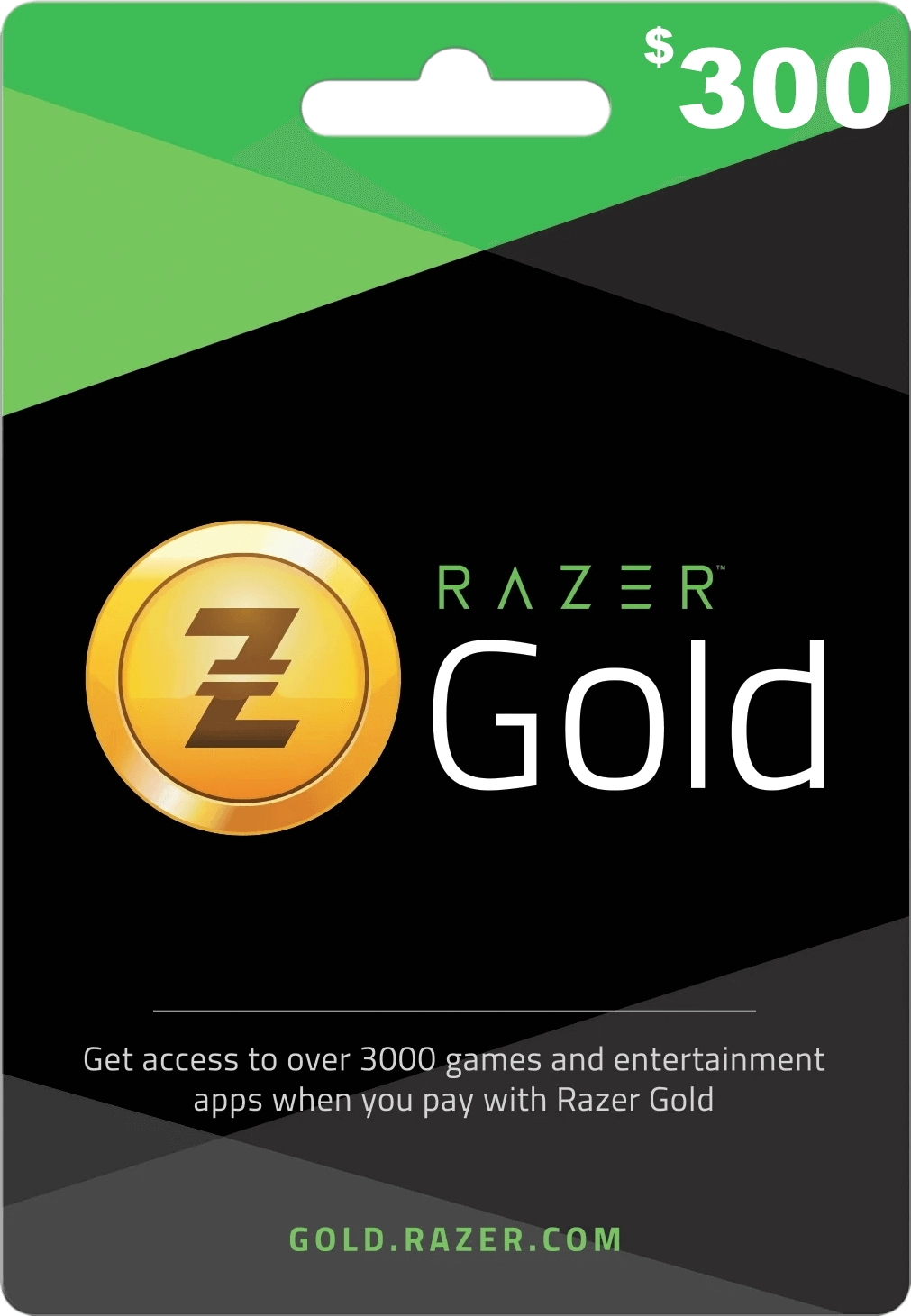 Razer Gold 300$ USA Gift Card  for sale in Egypt from Games2Egypt