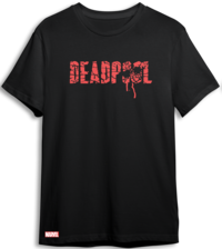 Deadpool LOOM Oversized T-Shirt - Black (97417)