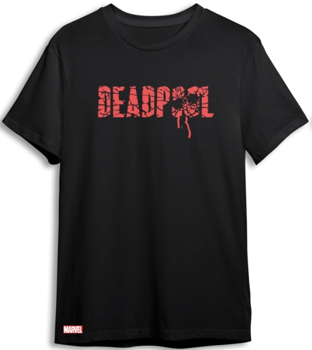 Deadpool LOOM Oversized T-Shirt - Black