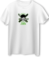 One Piece Roronoa Zoro LOOM Oversized T-Shirt - Off White (97424)