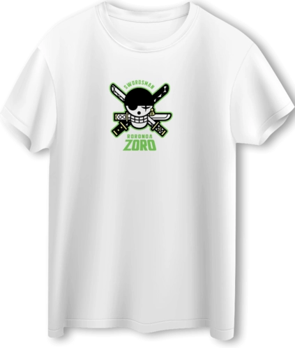 One Piece Roronoa Zoro LOOM Oversized T-Shirt - Off White