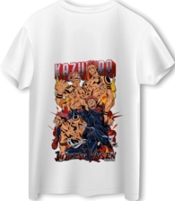 Jujutsu Kaisen Sukuna LOOM Oversized T-Shirt - Off White