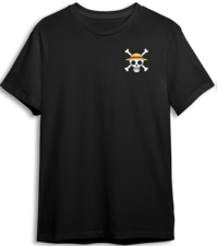One Piece Compass LOOM Oversized T-Shirt - Black (97435)