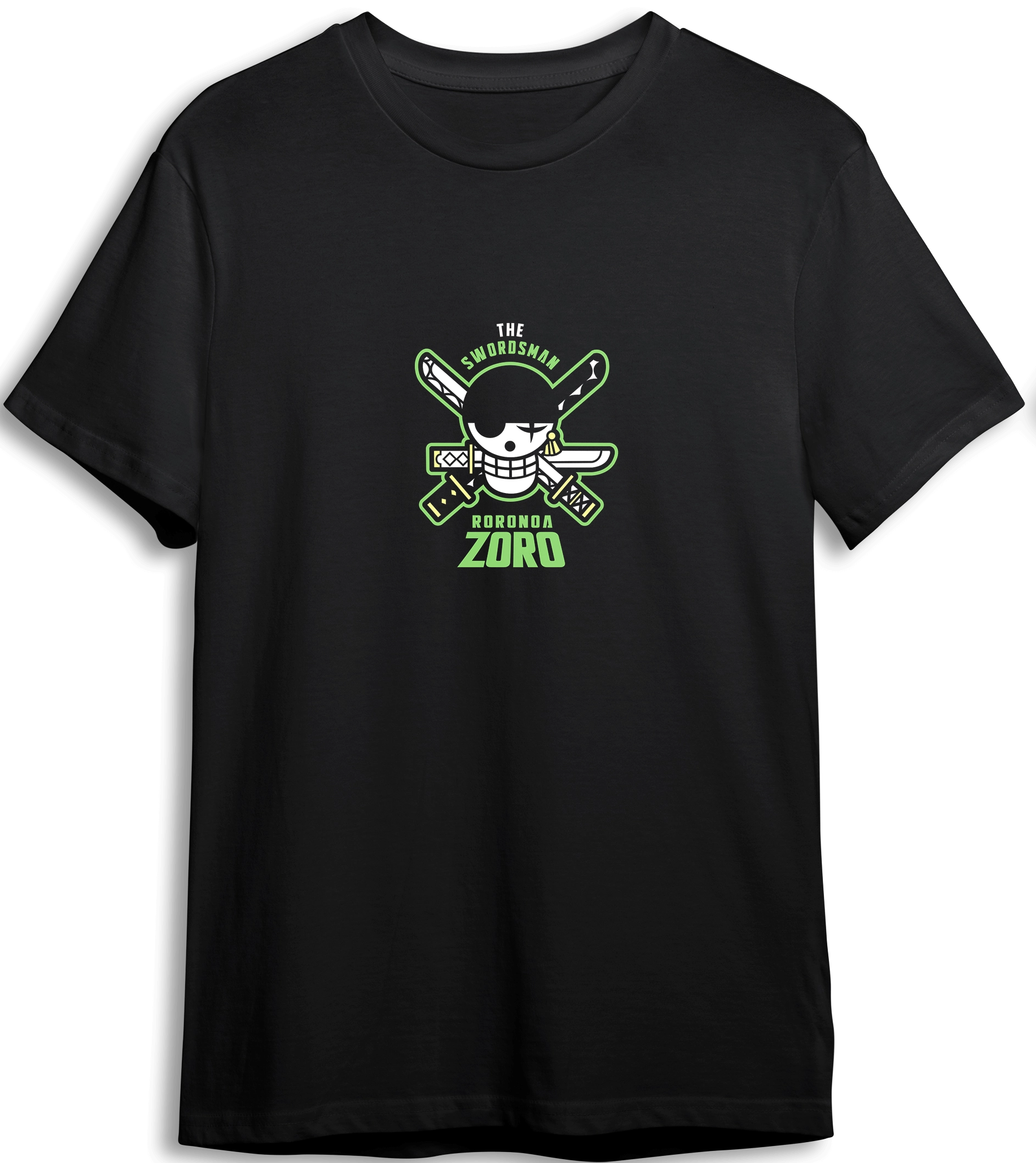 One Piece Zoro LOOM Oversized T-Shirt - Black  for sale in Egypt from Games2Egypt