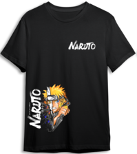 Naruto LOOM Oversized T-Shirt - Black (97447)