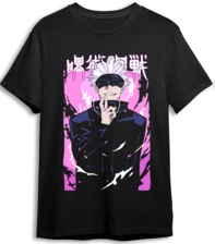 Jujutsu Kaisen LOOM Oversized T-Shirt - Black (97452)