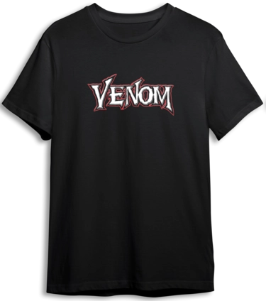 Spider-Man Venom LOOM Oversized T-Shirt - Black