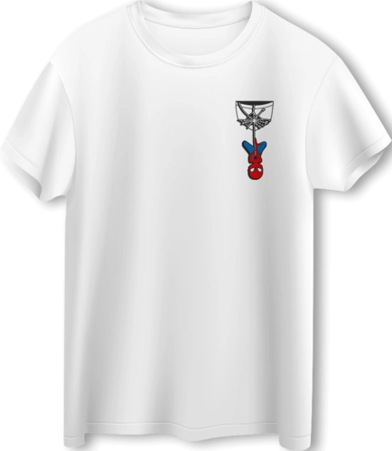 Spider-Man Logo LOOM Oversized T-Shirt - Off White