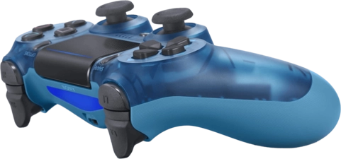 DUALSHOCK 4 PS4 Controller - Crystal Blue - Used  for sale in Egypt from Games2Egypt