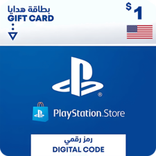 PSN PlayStation Store Gift Card $1 (USA) (97508)