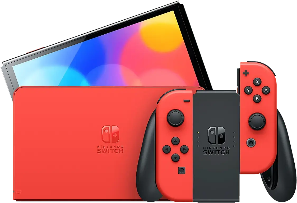  Nintendo Switch OLED Console - Mario Red Edition  for sale in Egypt from Games2Egypt