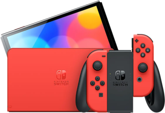 Nintendo Switch OLED Console - Mario Red Edition (97538)