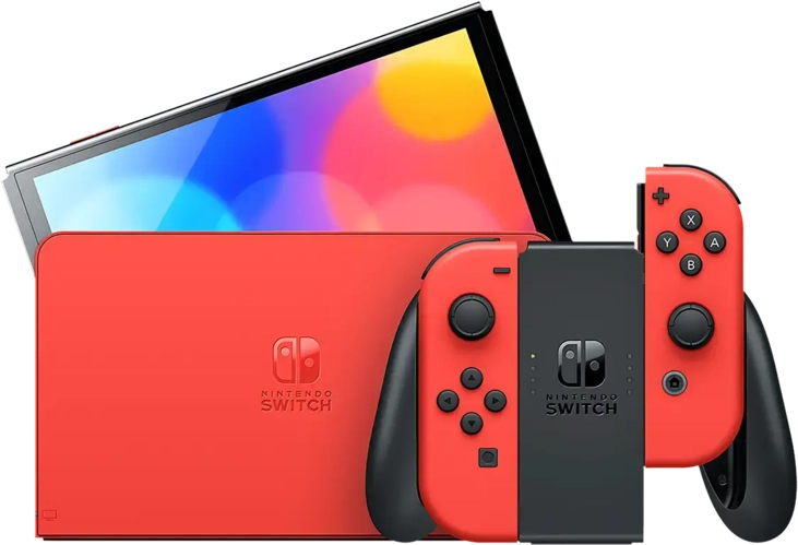  Nintendo Switch OLED Console - Mario Red Edition