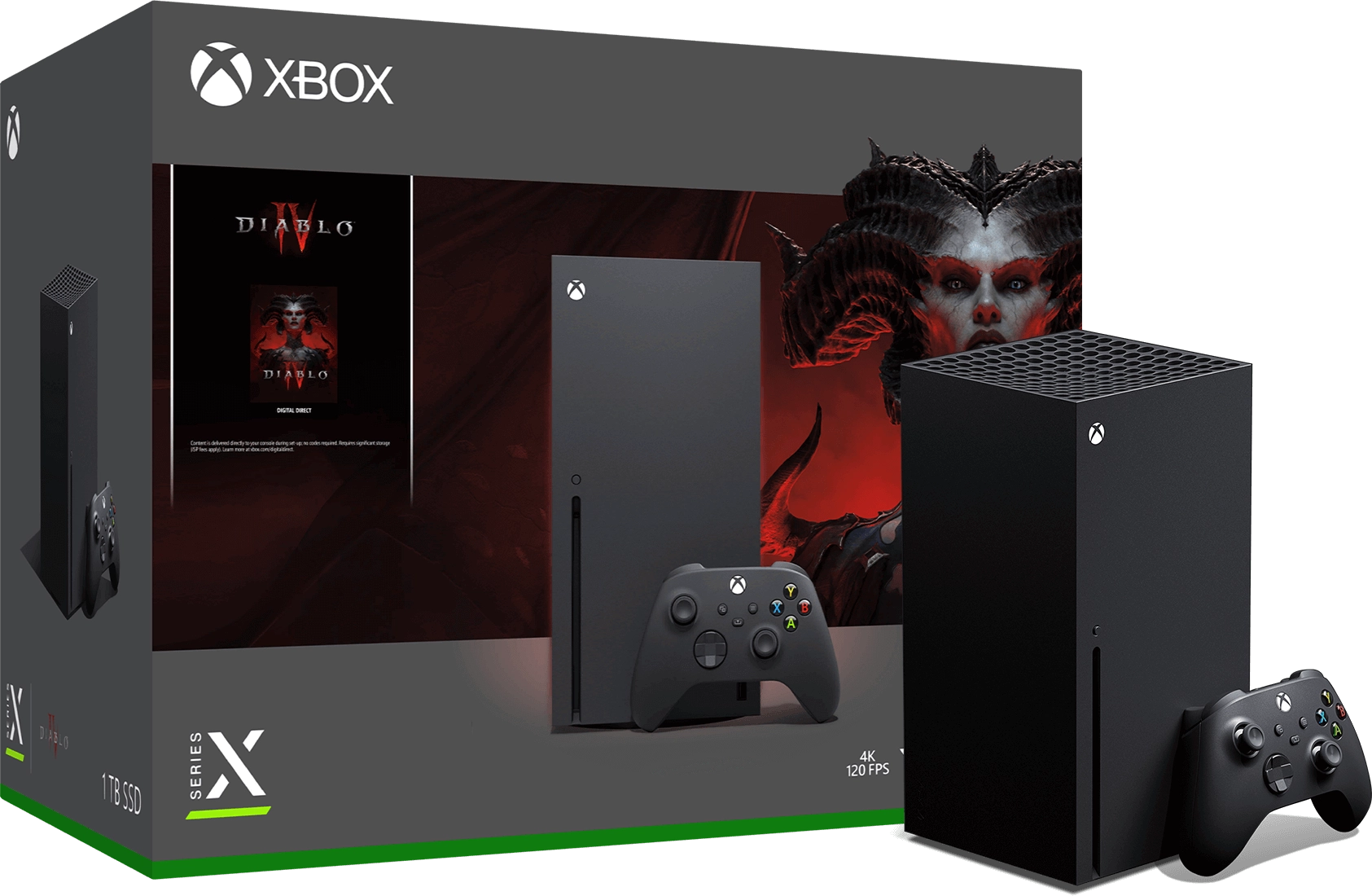 Xbox Series X Console – Diablo IV (Digital) Bundle - 1Tb  for sale in Egypt from Games2Egypt