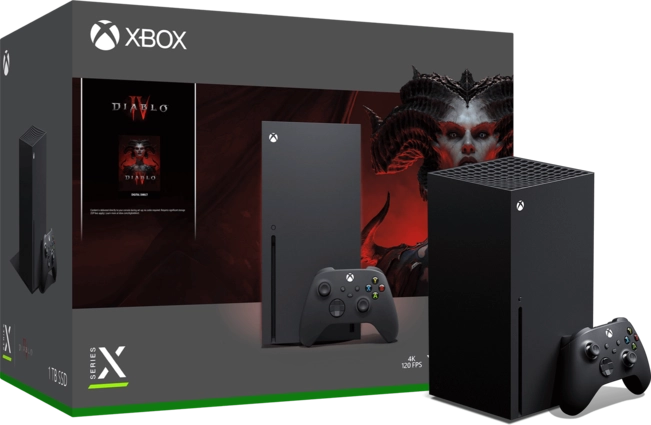 Xbox Series X Console – Diablo IV (Digital) Bundle - 1Tb