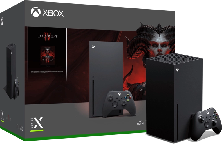 Xbox Series X Console – Diablo IV (Digital) Bundle - 1Tb