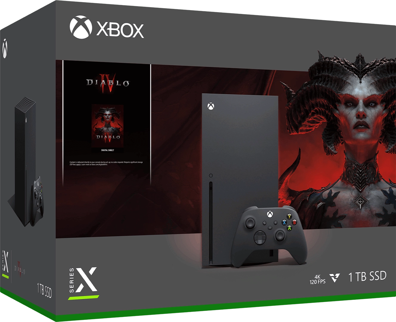 Xbox Series X Console – Diablo IV (Digital) Bundle - 1Tb  for sale in Egypt from Games2Egypt