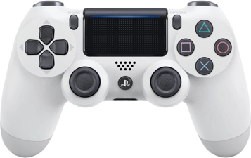 DUALSHOCK 4 PS4 Controller - White - Used -  for sale in Egypt from Games2Egypt