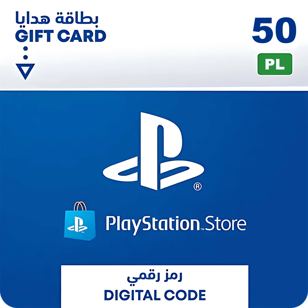 PSN PlayStation Store Gift Card 50 PLN - Poland  for sale in Egypt from Games2Egypt