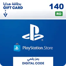 PSN PlayStation Store Gift Card 140 RON - Romania (97613)