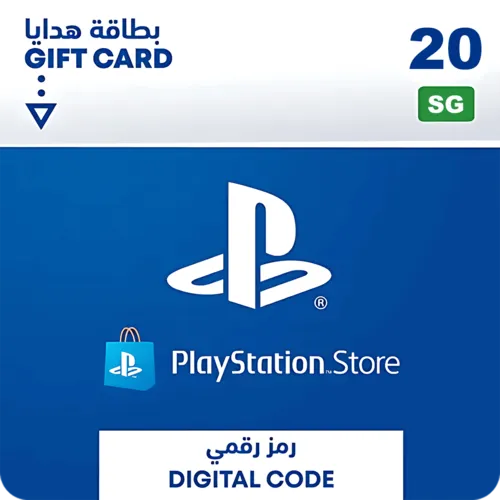 PSN PlayStation Store Gift Card 20 SGD - Singapore