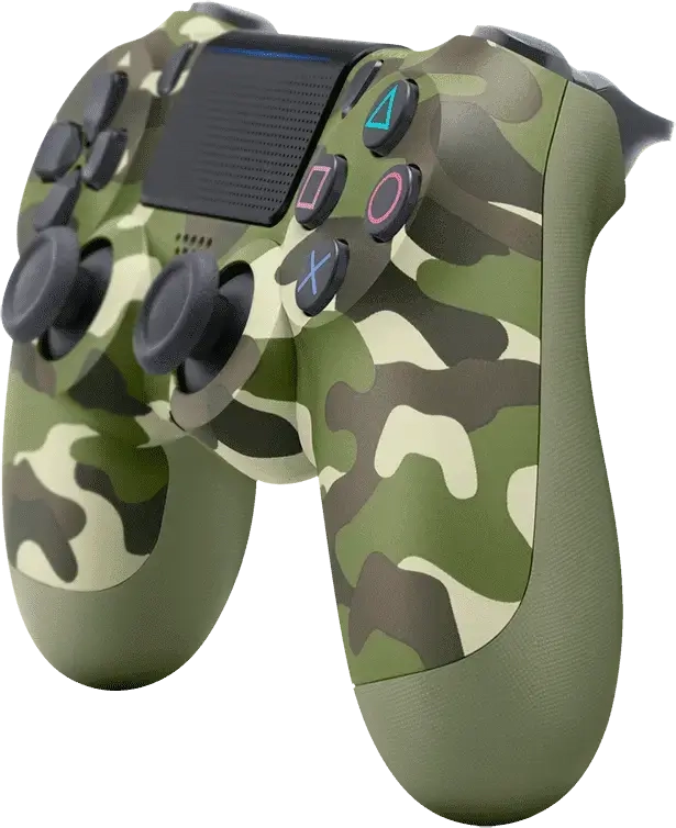 DUALSHOCK 4 PS4 Controller - Green Camouflage   for sale in Egypt from Games2Egypt