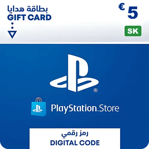 PSN PlayStation Store Gift Card 5 EUR - Slovakia