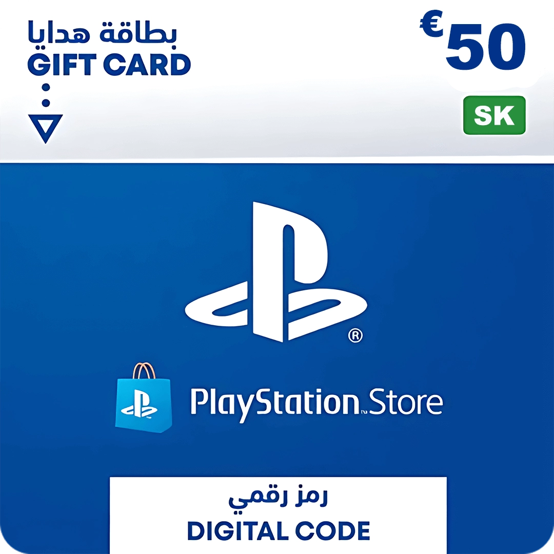 PSN PlayStation Store Gift Card 50 EUR - Slovakia  for sale in Egypt from Games2Egypt