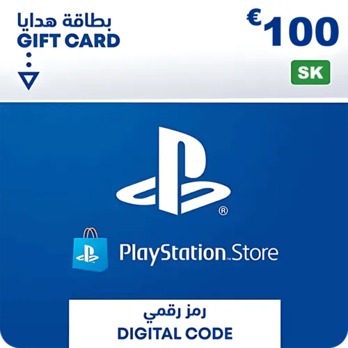 PSN PlayStation Store Gift Card 100 EUR - Slovakia