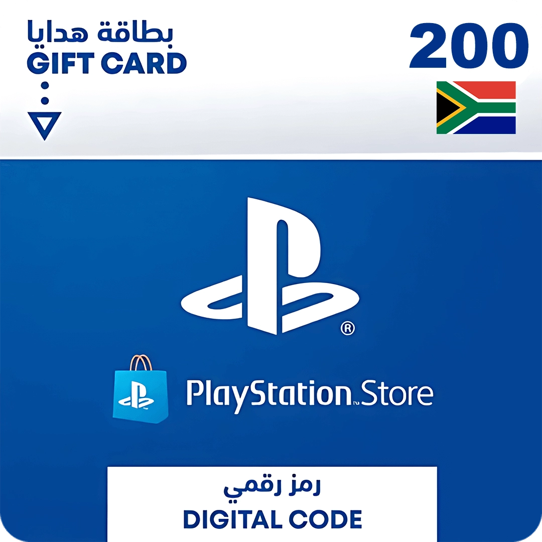 PSN PlayStation Store Gift Card 200 ZAR - South Africa  for sale in Egypt from Games2Egypt