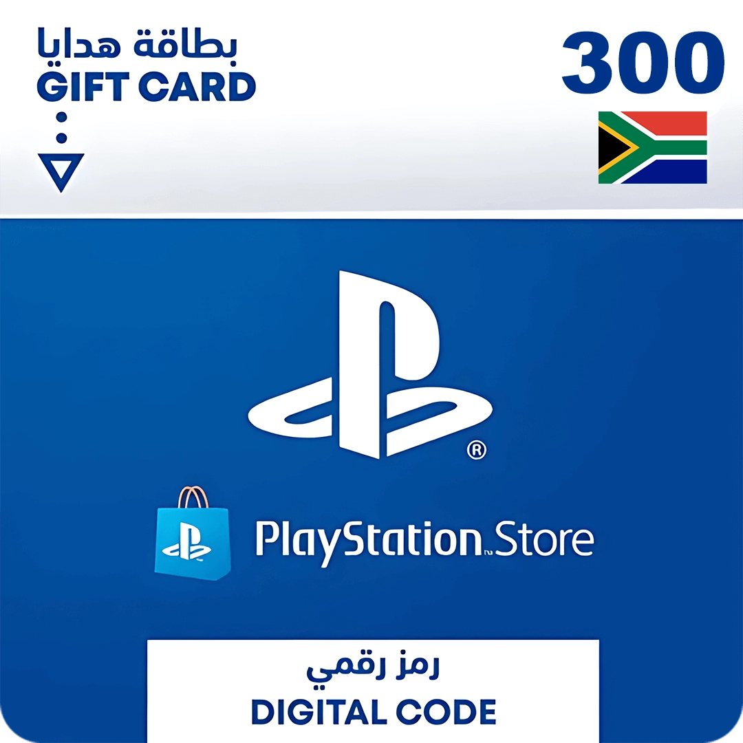 PSN PlayStation Store Gift Card 300 ZAR - South Africa  for sale in Egypt from Games2Egypt