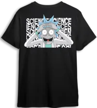 Rick and Morty LOOM Oversized T-Shirt - Black