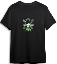 One Piece Zoro LOOM Oversized T-Shirt - Black  for sale in Egypt from Games2Egypt