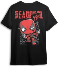 Deadpool LOOM Oversized T-Shirt - Black