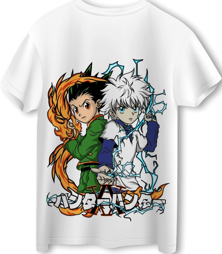 Hunter x Hunter LOOM Oversized T-Shirt - Off White  for sale in Egypt from Games2Egypt