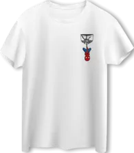 Spider-Man Logo LOOM Oversized T-Shirt - Off White