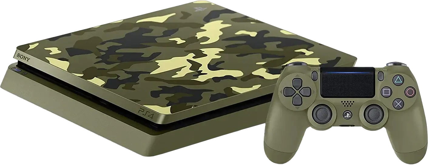 PlayStation 4 Console Slim 500GB - Camouflage - Used  for sale in Egypt from Games2Egypt