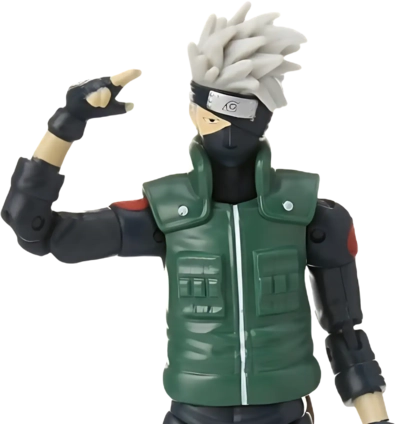 Bandai Namco Anime Naruto Kakashi Hatake Action Figure - 17cm