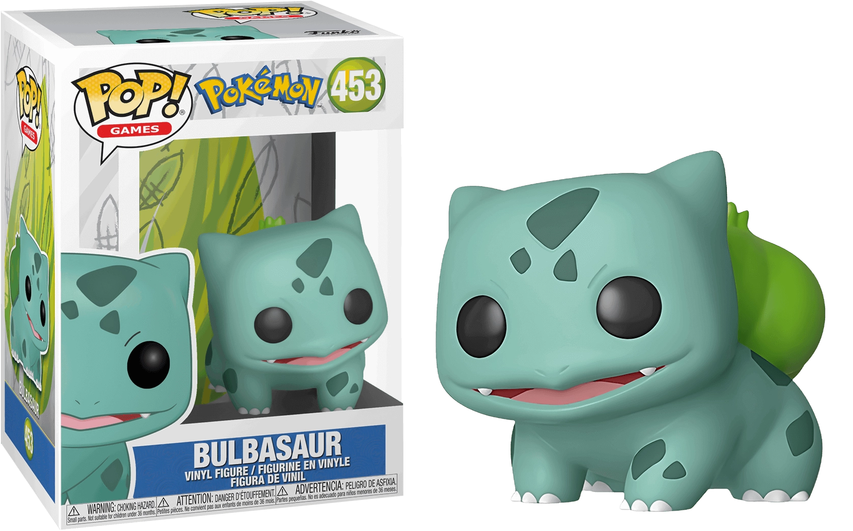 Funko Pop! Games: Pokemon - Bulbasaur Pokedex  for sale in Egypt from Games2Egypt