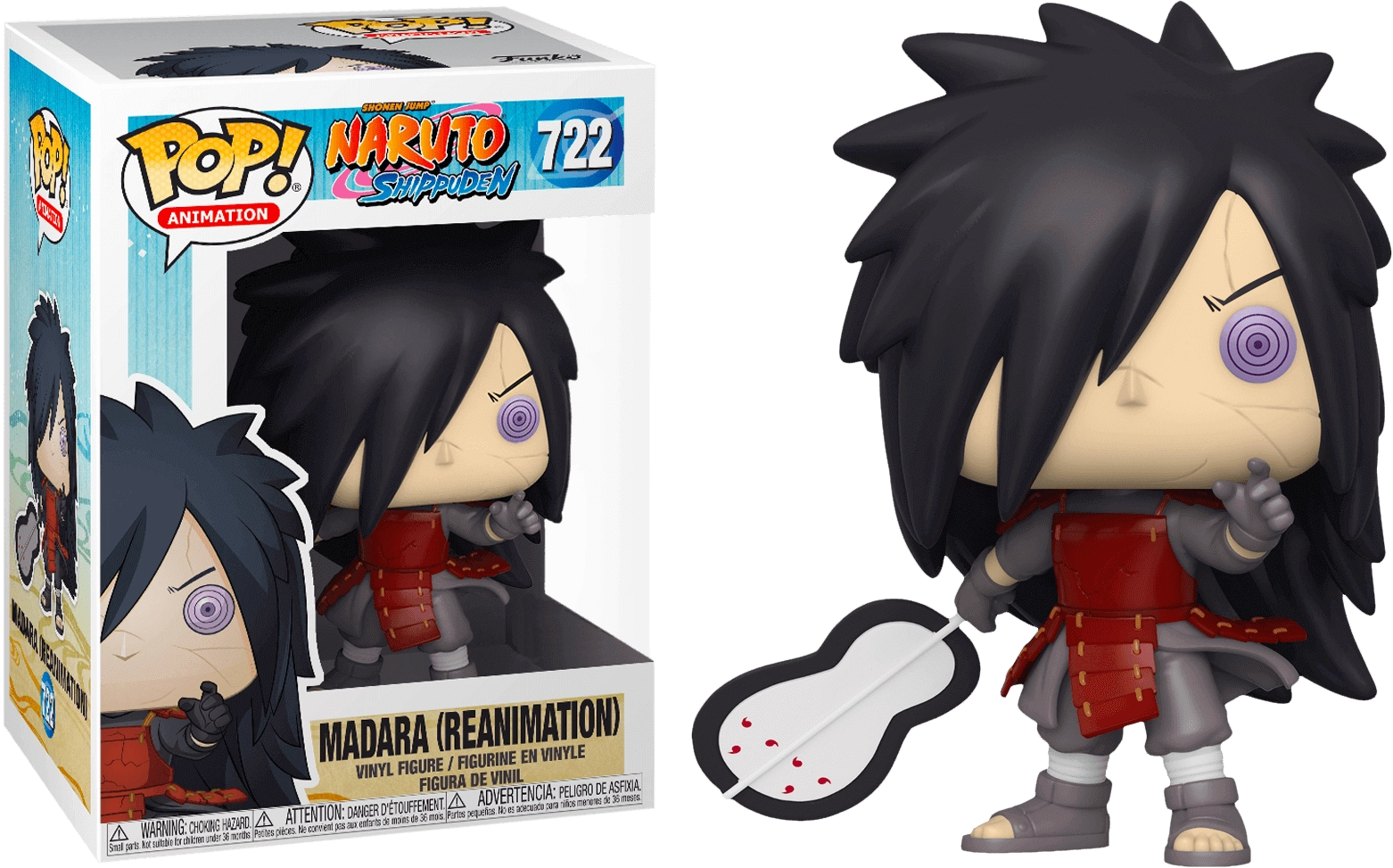 Funko Pop! Anime: Naruto - Madara Uchiha (Reanimation)  for sale in Egypt from Games2Egypt