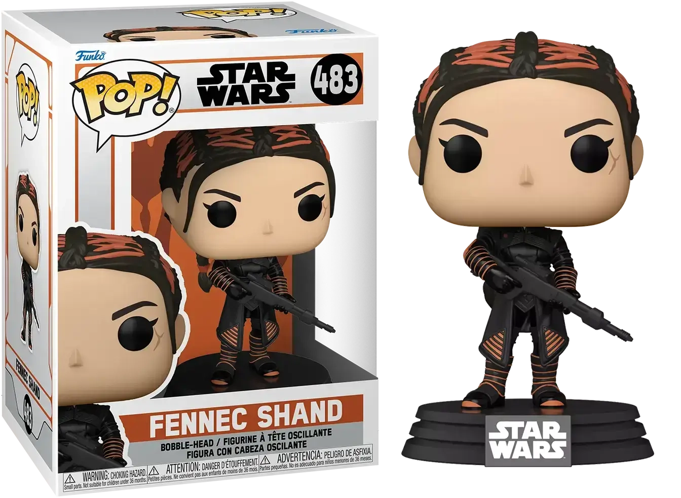 Funko Pop! Star Wars: The Mandalorian - Fennec Shand (483)  for sale in Egypt from Games2Egypt