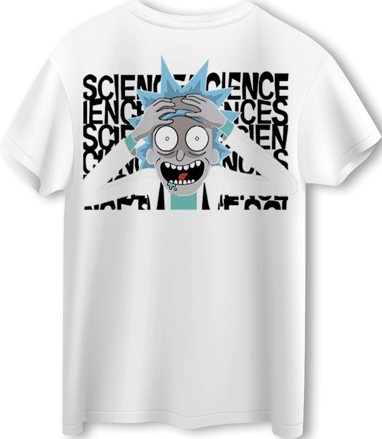 Rick and Morty LOOM Oversized T-Shirt - Off White  for sale in Egypt from Games2Egypt