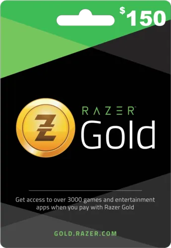 Razer Gold 150$ USA Gift Card