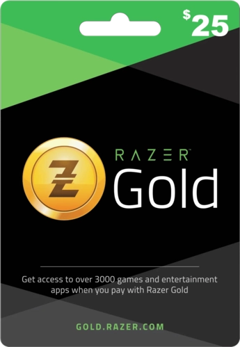 Razer Gold 25$ Global Gift Card